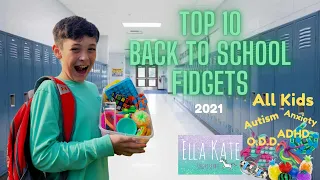 Top 10 Back to School Fidgets / Back to school Must Haves / Back to School Shopping / Fidgets
