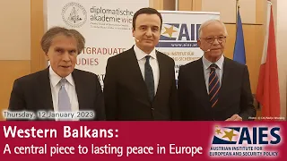 Western Balkans: A Central Piece to Lasting Peace in Europe