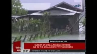 Number of casualties may increase due to onslaught of Typhoon Ineng