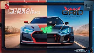 Real Racing 3 Vs GRID AutoSport which is good ULTRA SETTIGS ? Android/iOS comparison,Controller Test