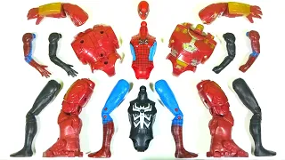 Assemble Toys ~ Miles Morales Vs Spider-Man and Iron Buster ~ Avengers Marvel Toys