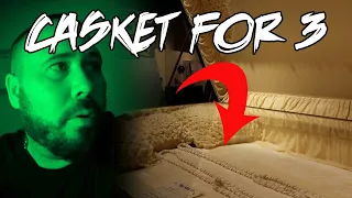 CASKET MADE FOR 3 PEOPLE HAS A CHILLING STORY AND ITS NOT WHAT YOU THINK