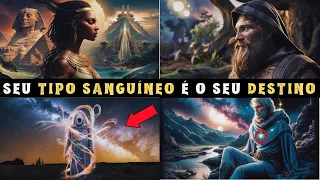 O que seu Tipo Sanguíneo Revela Sobre sua Herança Cósmica