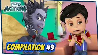 VIR: The Robot Boy Cartoon In Hindi | Compilation 49 | Hindi Cartoons for Kids | Wow Kidz Action