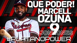 Marcell Ozuna modo MVP lidera las mayores con 9 jonrones #MLB #plátanopower