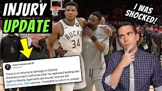 *UPDATE* Giannis Avoids Serious Knee Injury, But That's Not the Whole Story