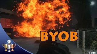 Battlefield Hardline - BYOB Trophy (Use the BBQ to take out the chef in Glass Houses)