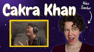 Voice Teacher Reacts to CAKRA KHAN - Iris (Orchestra Cover Version)