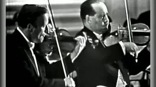 Bach Double Violin Concerto - Yehudi Menuhin And David Oistrakh.