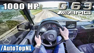 1000HP MERCEDES G63 AMG by GAD Motors | STRAIGHT PIPE | POV Test Drive by AutoTopNL