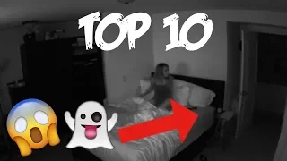 Top 10 SCARIEST ghost encounters!