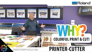 Why We Love the Roland TrueVIS VG2 Printer/Cutter Series