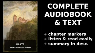 Plays ⭐ By Roswitha of Gandersheim FULL Audiobook