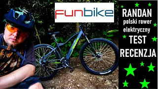 Funbike Randan | polski rower elektryczny | test | recenzja