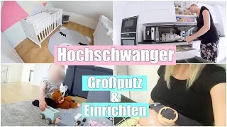 Erste schmerzhafte Wehen! 😢 | Babyzimmer dekorieren & Stillecke einrichten | 36 SSW | Isabeau