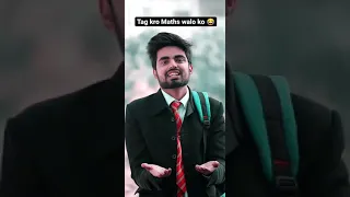 Maths teacher 👨‍🏫 vs Students 🧑‍🎓 Relatable ? 😂 #dushyantkukreja #shorts