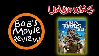 Teenage Mutant Ninja Turtles 3D Unboxing + Digital HD Giveaway (Open In USA Only)