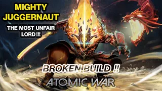 Broken Build Atomic War - Lord Mighty Juggernaut | Dota 2 Arcade Game