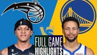 GOLDEN STATE WARRIORS VS ORLANDO MAGIG FULL HIGHLIGHTS | NBA GAME TODAY