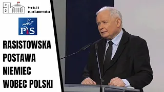 Temat: Wypowiedź Donalda Tuska w Berlinie - Konferencja prasowa PiS 13.02.24