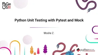 TUTORIAL / Moshe Z / Python Unit Testing with Pytest and Mock