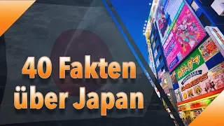 40 interessante und verrückte Fakten über Japan