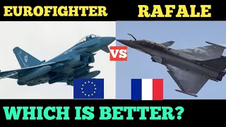 RAFALE VS EUROFIGHTER TYPHOON FIGHTER JETS SPECIFICATIONS COMPARISON.