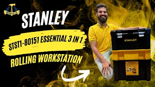 Stanley STST1-80151 Essential 3 in 1 Rolling Workstation