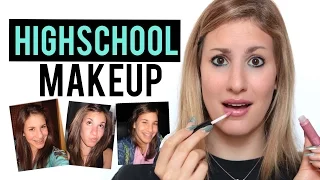 HOW I DID MY MAKEUP IN HIGH SCHOOL | JamiePaigeBeauty