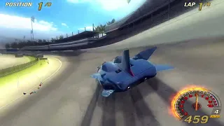 Flatout 2, speedway left race vertically with flatmobile