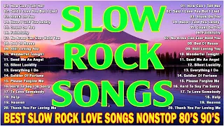 NONSTOP SLOW ROCK LOVE SONGS 80S 90S 💟 Scorpions, Bon Jovi, Gun N'Rose, Led Zeppelin, U2 By LMC30