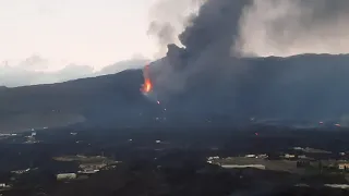 The active La Palma Lava Field, Oct 28th