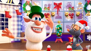 Booba ⭐ Good New Year Spirit - Food Puzzle 🎄🎅 New Cartoons 💚 Moolt Kids Toons Happy Bear