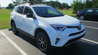 2017 Toyota Rav4 SE Full Tour & Start-up at Massey Toyota