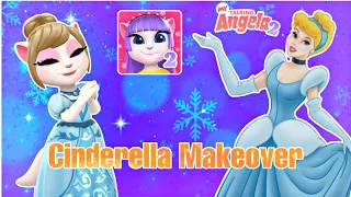 My Talking Angela 2 - Cinderella Cosplay Day 💖✨| Christmas Update 2022