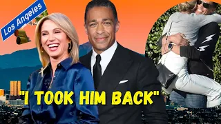 Amy Robach LOVING UP on TJ Holmes as they start fresh in LA after OFFICIALLY leaving ABC