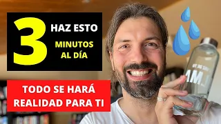 Utiliza Esta Poderosa 💦TÉCNICA DEL AGUA💦  de 3 PASOS por 3 MINUTOS AL DÍA Para Manifestar Tus Deseos