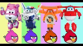 Super Wings Wrong Robocar Poli Transforming Roy [출동! 슈퍼윙스/Superwings] 출동! 슈퍼윙스 키즈카페에 가다! |