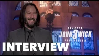 JOHN WICK 3 Cast Interviews: Keanu Reeves, Halle Berry, Ian McShane, Lance Reddick