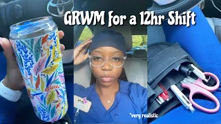 GRWM for a 12hr Shift | Night shift Nurse edition