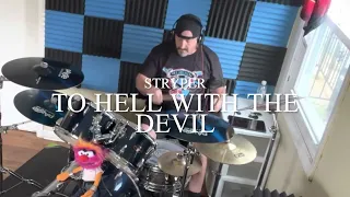 Stryper-To Hell With The Devil...Chris Romano's Drum Cover #148 #Stryper #ChristianRock #80s #M3