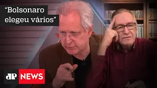 Augusto Nunes sobre crítica de Olavo de Carvalho ao presidente: ‘Se elegeu sem ajuda de ninguém’