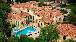 $7.5M! Palatial Dominion estate in San Antonio boasts grand living spaces and resort-like grounds