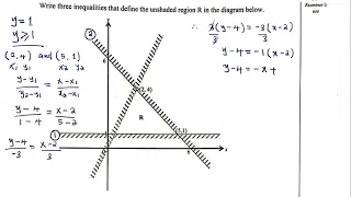 Linear Programming - GCE 2023 Paper 1