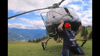 Strongman Sets New World Record by Lifting a Helicopter in Austria