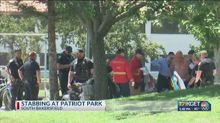 Man stabbed at Patriots Park