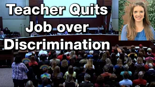 Teacher Quits Over  School Discrimination