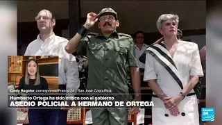 Informe desde San José: hermano del presidente de Nicaragua es cercado por la Policía en su casa