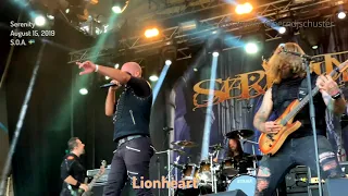 Serenity - Lionheart @Sabaton Open Air, Falun, Sweden - August 15, 2019 - 4K LIVE