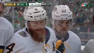 NHL Fight - Predators @ Stars - 2020 01 01